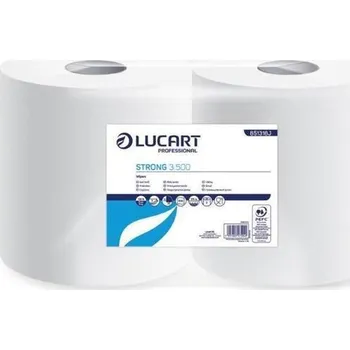 Utěrka Utěrka "Strong 3.500", bílá, role, 3 vrstvy, LUCART 851318