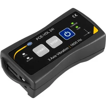 Přístroj k měření vibrací PCE-VDL 24l, měření zrychlení ve 3 osách, až 1600 Hz