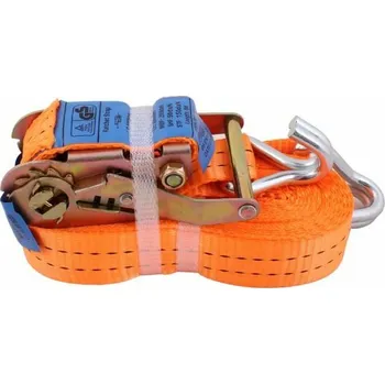 Upínací popruh Upínací popruh s ráčnou, 2t*8m, oranžový