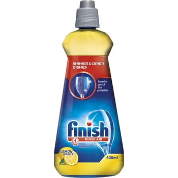 Leštidlo do myčky Finish Shine & Dry Lemon, leštidlo do myčky na nádobí, 400 ml