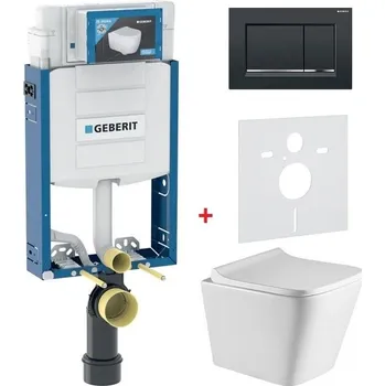 WC sada GEBERIT Kombifix - Sada pro závěsné wc + wc mísa rimfree a sedátko softclose ORLO, 110.302.00.5 ORLO_B1