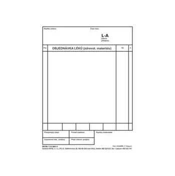 DITIS Objednávka léků (999840)