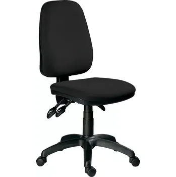 333 ASYN židle kancelářská, koženka BLOOM B 08 - koženka černá