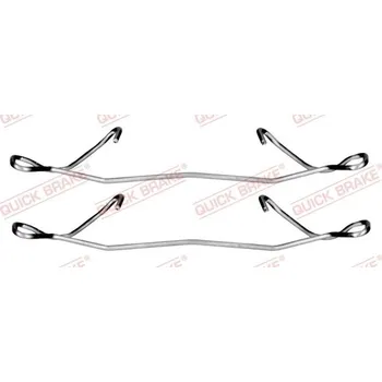 Brzdový systém Sada příslušenství, obložení kotoučové brzdy Quick Brake 109-1180