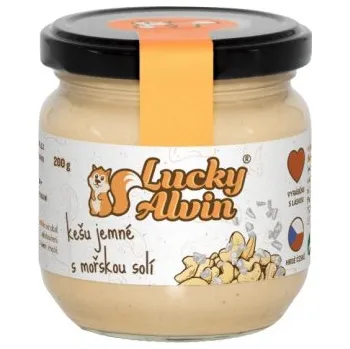 Lucky Alvin Kešu jemné s mořskou solí 200 g + Sleva 3 % pro registrované