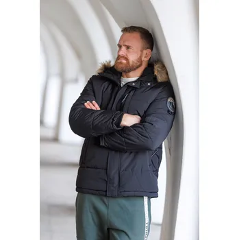 PitBull West Coast - pánská zimní bunda TAURUS černá S