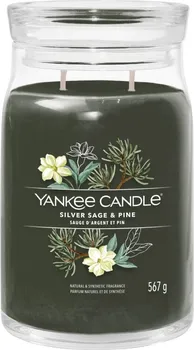 Svíčka Yankee Candle Signature Silver Sage & Pine