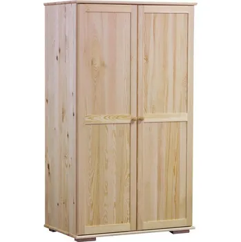Šatní skříň Skříň borovicová Modern, 100 cm