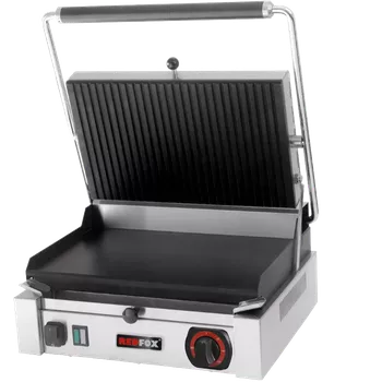 Kuchyňský gril Kontaktní gril hladký elektrický 41x41 teflon 230 V | REDFOX - PM 2015 LTF