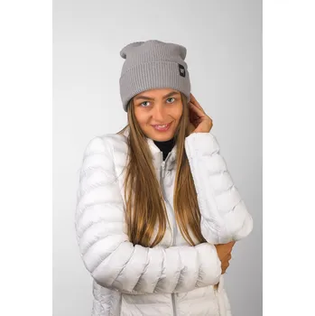 Pokrývka hlavy VFstyle Pletená čepice Elegant šedá