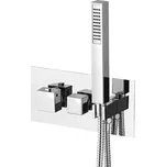 SAPHO - LATUS podomítková sprchová termostatická baterie vč. sprchy, 2/3 výstupy, chrom 1102-45