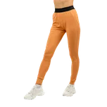 Nebbia Slim fit legíny s kapsami GYM SPIRIT 466 oranžové - S