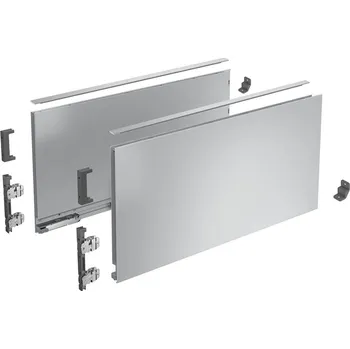 Nábytkové kování HETTICH AvanTech You sada bočnic 251/400 stříbrná (HETTICH 9255274 AvanTech You sada bočnic 251/400 stříbrná)