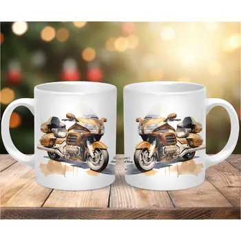 Hrnek 330ml,MOTORKA vzor 6 , cena za 1 ks