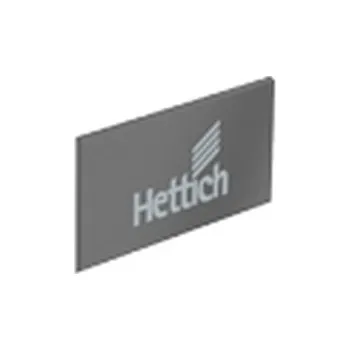 Nábytkové kování HETTICH Arcitech krytka s logem antracit (HETTICH 9123005 Arcitech krytka s logem antracit)
