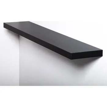 police police na míru černá Tloušťka: 36 mm, Šířka police: 750 mm, Hloubka: 200 mm