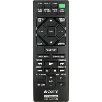 Dálkový ovladač SONY RMT-AM330U - kompatibilní značkový dálkový ovladač General