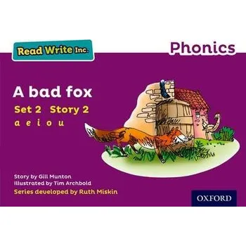 Cizojazyčná kniha Read Write Inc. Phonics: A Bad Fox (Purple Set 2 Storybook 2) - Munton, Gill