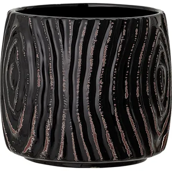 Květináč Bloomingville, Obal na květináč Hena černý - Formadore