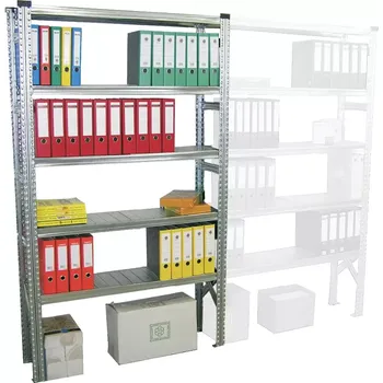 Dílenský regál SUPER regál základní 2000x900x320/5 polic