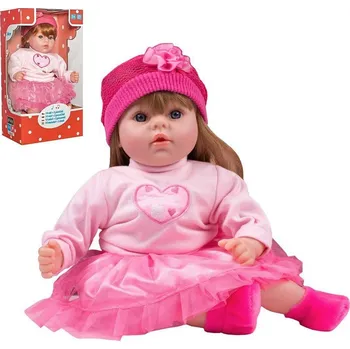 Panenka Polsky mluvící a zpívající dětská panenka PlayTo Tina 46 cm