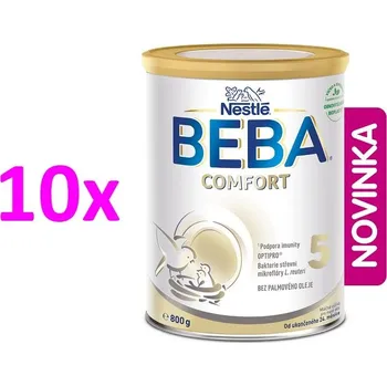 Kojenecká výživa Nestlé BEBA COMFORT 5 batolecí mléko, 800 g, 10x800 g