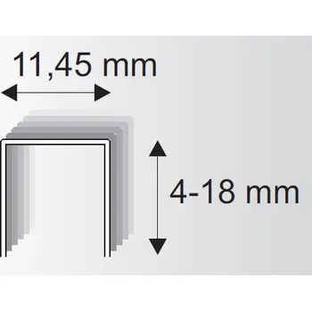 Čalounická spona 530/14mm, 31200 ks (Čalounická spona 530/14mm, 31200 ks)