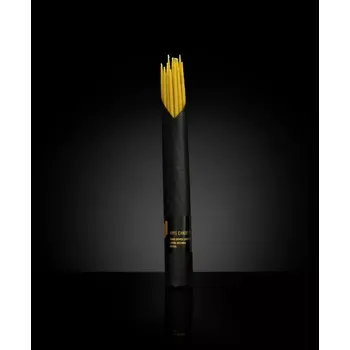 Svíčka Apis Candela Svíčky z včelího vosku, štíhlé zlaté klasické 5 ks