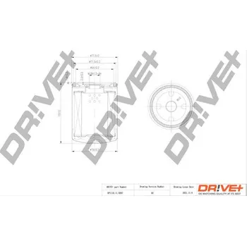 Olejový filtr Olejový filtr DRIVE+ DP1110.11.0267