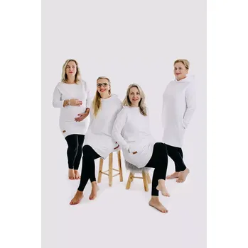 Dámská mikina Dámská tepláková mikina LOWLY WHITE - MILOWHXS