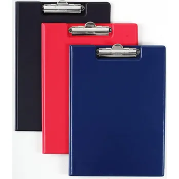 Dvojdesky klip A4 červené