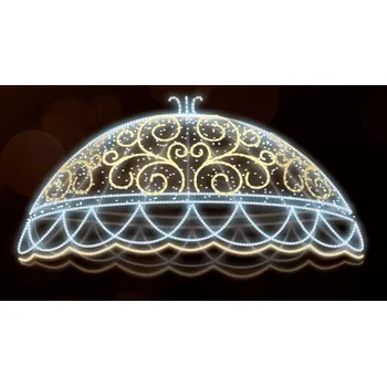 Vánoční světelný řetěz Polamp POL-0760 - 3D dekorace - Lampion - Ø50cm