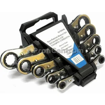 Autoklíč Silver Sada 5ks ráčkových očkových klíčů 6-22mm