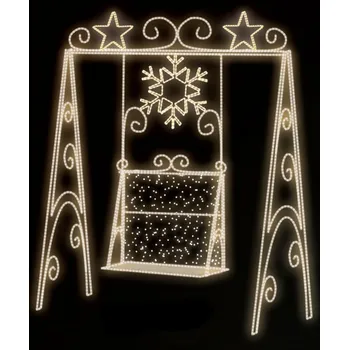 Vánoční osvětlení Polamp POL-2924S - 3D dekorace - Houpačka - 320x 220 cm