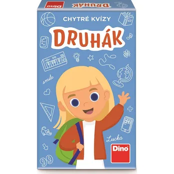 Společenská hra DINO Chytré kvízy: Druhák