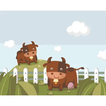 ZUTY Malování podle čísel - DVĚ KRÁVY NA PASTVĚ Rozměr: 40x50 cm, Rámování: bez rámu a bez vypnutí plátna