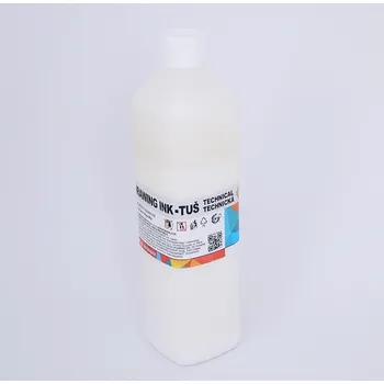 Výtvarná barva Tuš Koh-i-noor bílá 1l