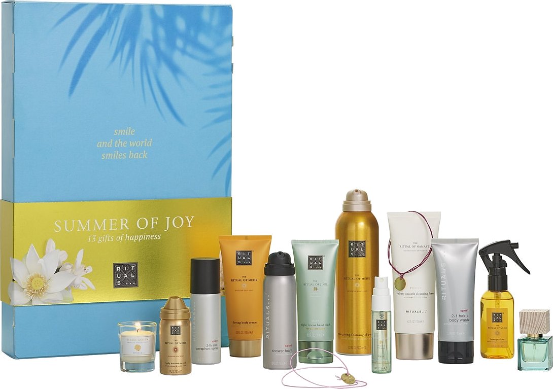 foto Kosmetická sada Rituals Summer of Joy dárková sada tělové a pleťové péče 13 ks