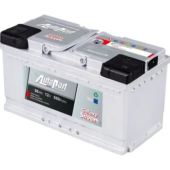 Autobaterie AUTOPART Autobaterie Galaxy Silver 98 Ah 12V, 353x175x190 mm