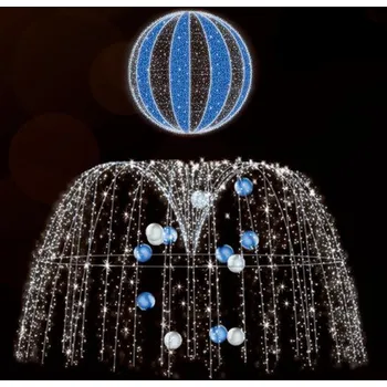 Vánoční osvětlení Polamp POL-2970 - 3D dekorace - Fontána - 250 x 250 cm