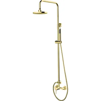 Sprchový panel Besco Decco Illusion sprchový set, zlatá