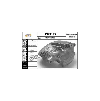 Tlumič pérování MONROE (MO16673, MO 16673), pravý přední - Mazda Xedos 92-