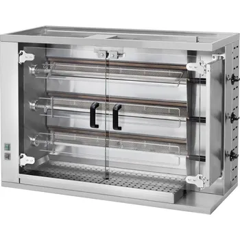 Grilovací rošt Plynový gril na kuřata, várka 15 kuřat CRG3