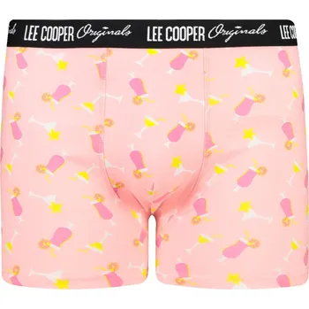 Boxerky Pánské boxerky Lee Cooper Patterned Lee Cooper růžová 1440432