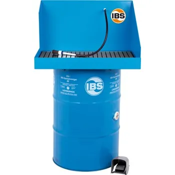 Vysokotlaký čistič Mycí stůl typ K 200 litrů, nosnost 80 kg, elektrické čerpadlo, štětec - IBS Scherer