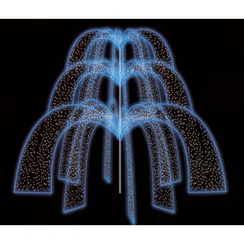 Vánoční osvětlení Polamp POL-1977 - 3D dekorace - Fontána - 400 x 350 cm