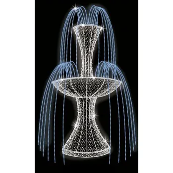 Vánoční osvětlení Polamp POL-0905 - 3D dekorace - Fontána - 300 x 250 cm