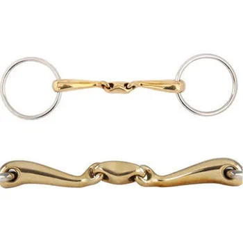 Udidlo pro koně Stihlo BR Soft Contact Curved 2x lom 14mm 12,5cm