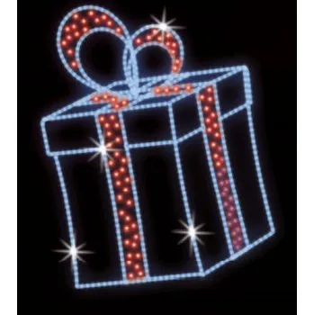 Vánoční světelný řetěz Polamp POL-1109 - 2D dekorace - Dárek - 150 x 130 cm