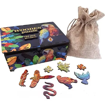 Puzzle Falixen Puzzle "Papoušek" VELIKOST: A3